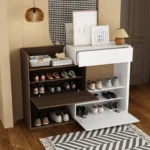 modra – nordic inspired shoe storage cabinet