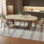 aurum – minimalist contemporary style dining table set