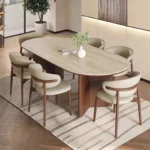 aurum – minimalist contemporary style dining table set