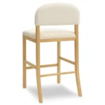 calisel – coastal inspired oak brown & white barstoo