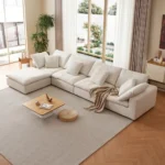 avalo – urban style white sectional sofa