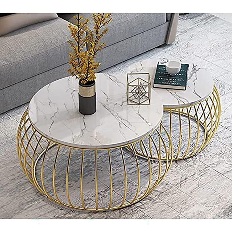 2 piece round center table
