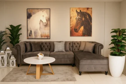 ember l shape sofa set