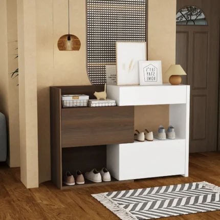 modra – nordic inspired shoe storage cabinet