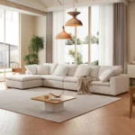 avalo – urban style white sectional sofa