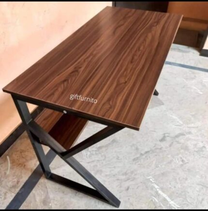 k shape table