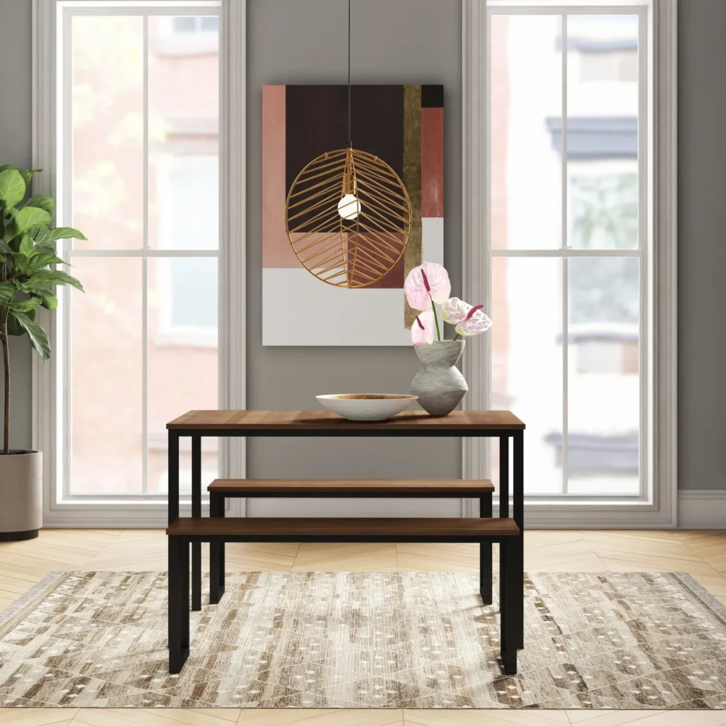 akson – three piece dining table