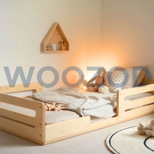 Woozod Baby Bliss Bed – soft, non-toxic baby bed with breathable fabric and compact design.