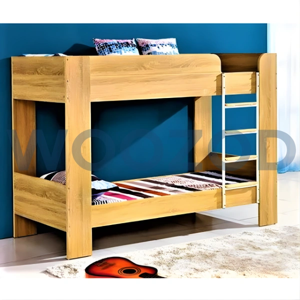 Woozod Bunk Bed BB 27 – customizable laminated bunk bed with PVC edging.