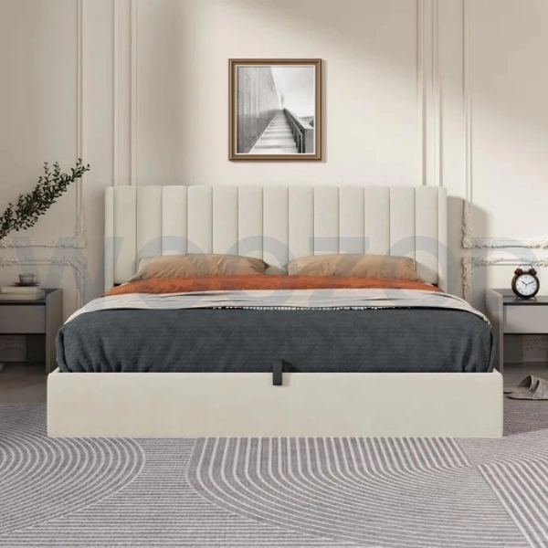 Dove Wooden Bed Set – Premium 5-Piece Bedroom Furniture