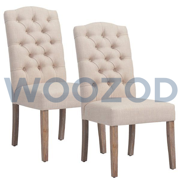 Woozod Accent Chair with modern design and customizable fabric options, ideal for any home décor.
