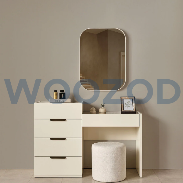 Cream color dresser with elegant design from Woozod Toscano Collection.