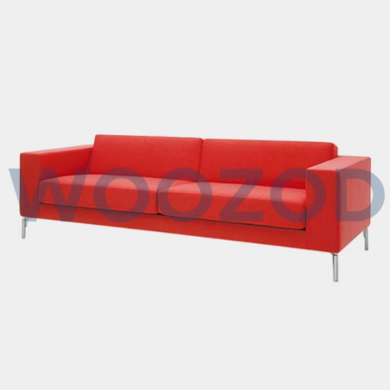 Woozod Spiciest Sofa double seater with leatherette upholstery and foam cushioning.